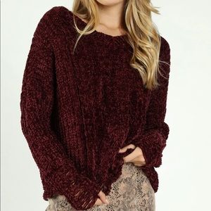 Chenille Sweater